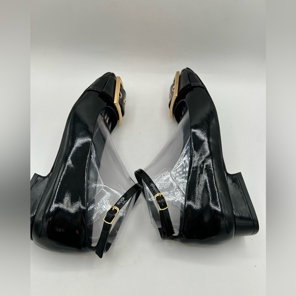 Jeffrey Campbell So Cute Patent Leather Ankle Strap Flats Buckle Women’s  8.5 - Picture 7 of 14